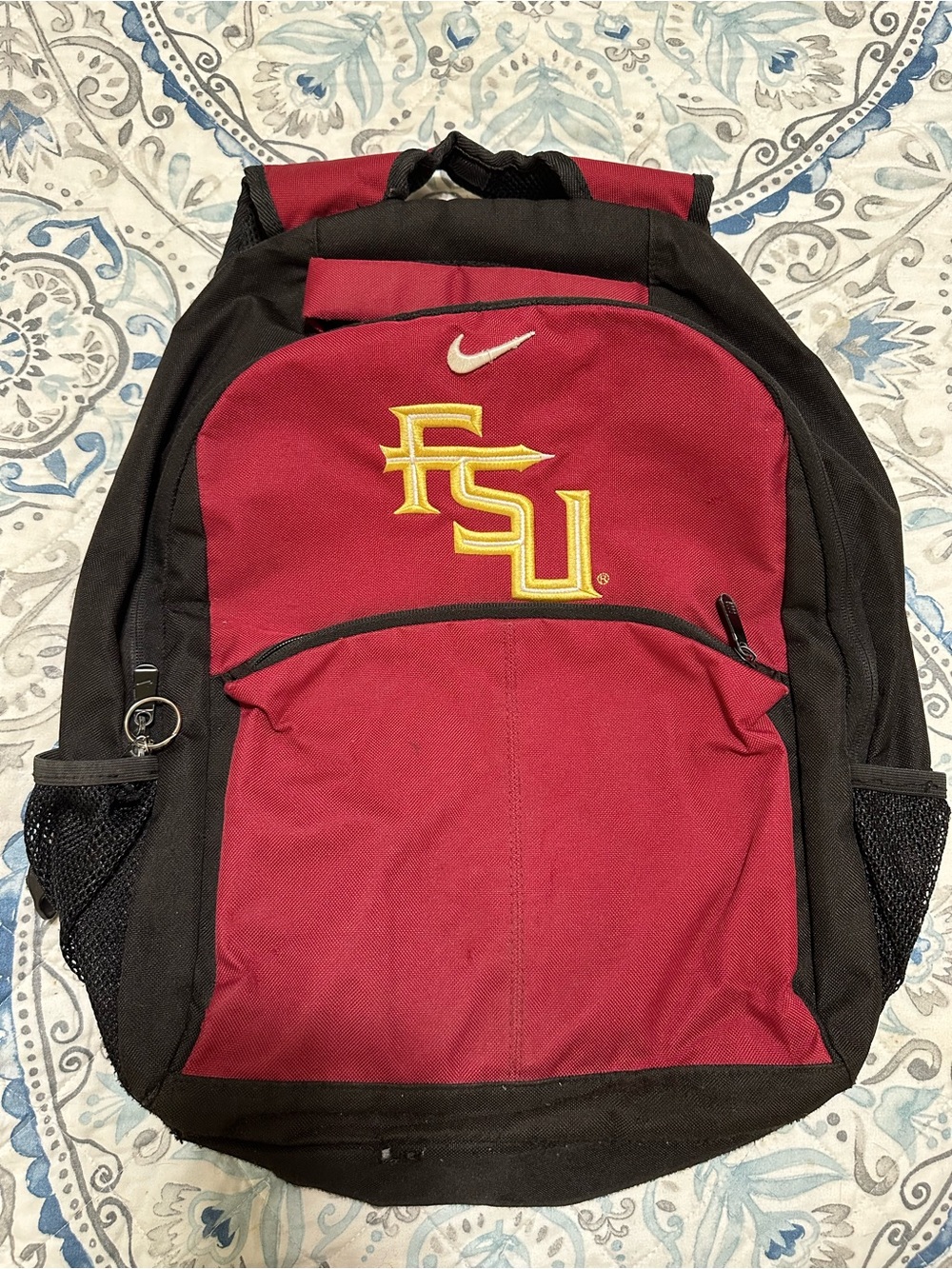Nike FSU Garnet and Black Backpack